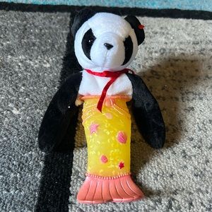 handmade panda mermaid